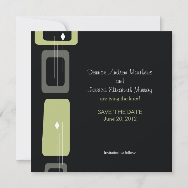 Save The Date Berlin Sauvez la date : Lime (Devant)