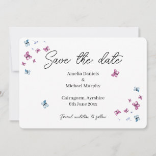 Save The Date Beurre Délicat Enregistrer La Date