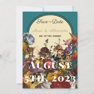 Save The Date Bijou Maximaliste Mariage tonique Enregistrer la d