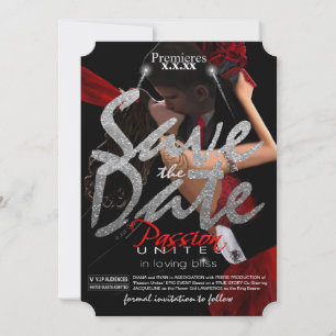 Save The Date Billet de réservation de la date