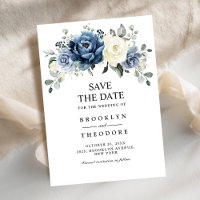 Bleu Poussiéreux Noces de Champagne Ivoire Sav