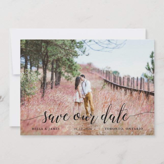 Save The Date Boho Love Enregistrer la date (Devant)