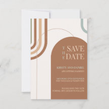 Boho Mariage Arch Enregistrer La Date