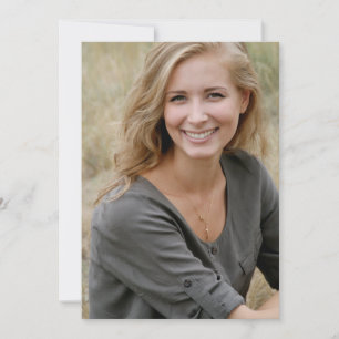 Save The Date Boho Modern Graduation Photo Enregistrer La Date