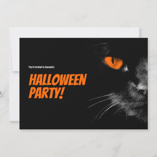 Save The Date Bonjour Ténèbres Yeux Orange Halloween