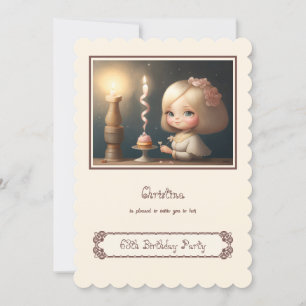 Save The Date Bonne fille anniversaire 01