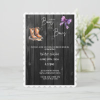 Boots ou Bows ? Seul le bébé sait !