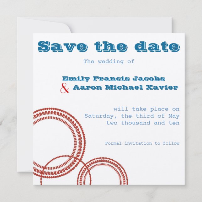 Save The Date Botan (Devant)