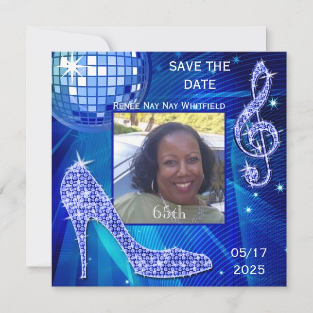 Save The Date Boule à facettes, Escarpin (Devant)