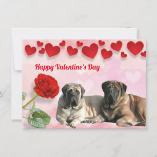 Save The Date Bouledogue français Saint-Valentin French Bulldog