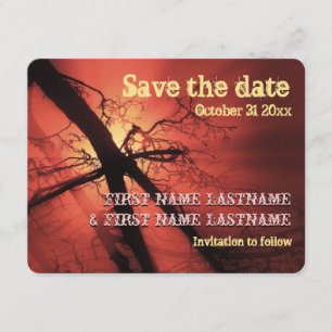 Save The Date Branches sombres Enregistrer la date