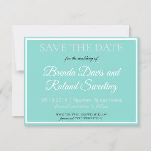 Save The Date BRIDE CO Touch Of Silver Traditional Mariage Suite