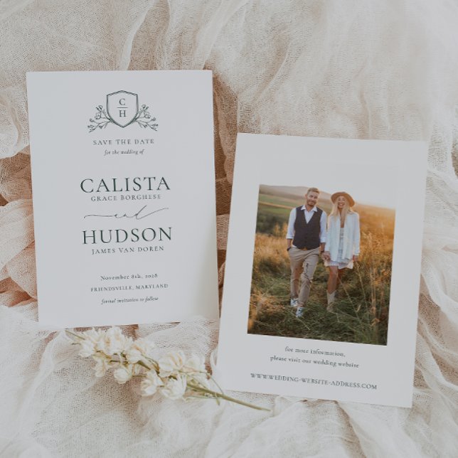 Save The Date BRUNSWICK CREAT Mariage Photo (Créateur téléchargé)