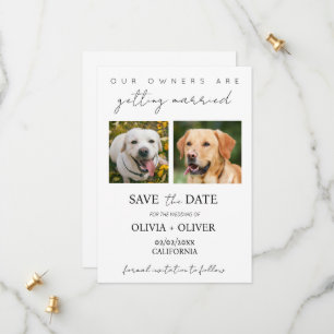 Save The Date Budget, minimaliste, mignonne Photo personnalisée 