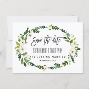 Save The Date Burgundy Marsala Floral Écriture Manuscrite Enregi