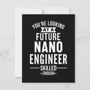 Save The Date Cadeau d'ingénieur NANO