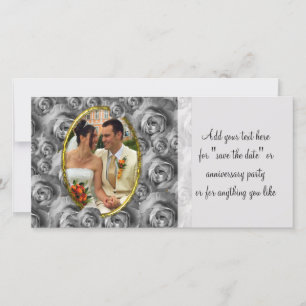 Save The Date Cadre rose