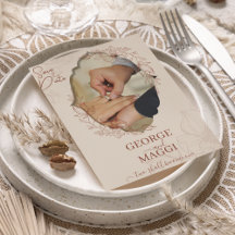 Cadre vintage orné de la ligne Magnolia 