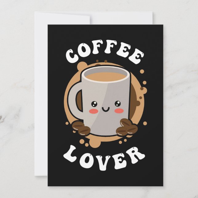 Save The Date Café Lover Cappuccino Lover (Devant)