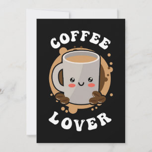 Save The Date Café Lover Cappuccino Lover