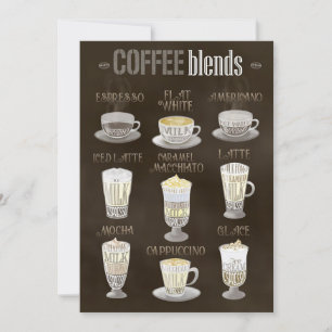 Save The Date Café Lover Mélange Tout