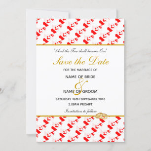 Save The Date CANADA Événement spécial chrétien Célébration de m