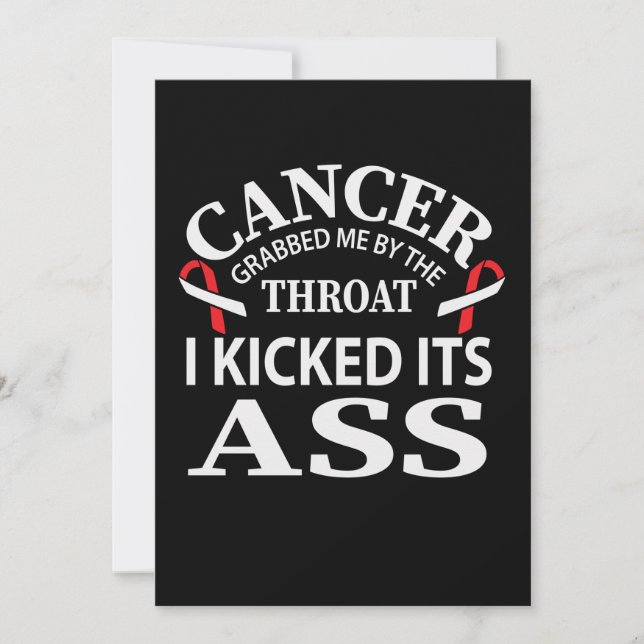 Save The Date Cancer Grabbed Me By The Throat I Kicked (Devant)