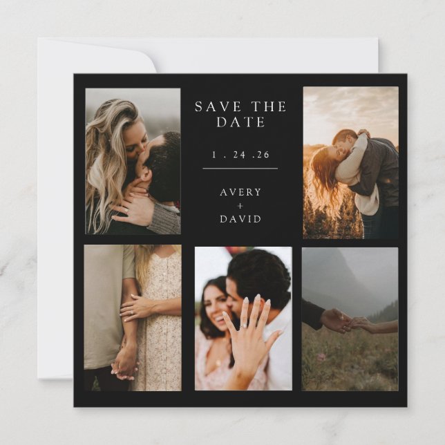 Save the Date Card Customizable (Devant)