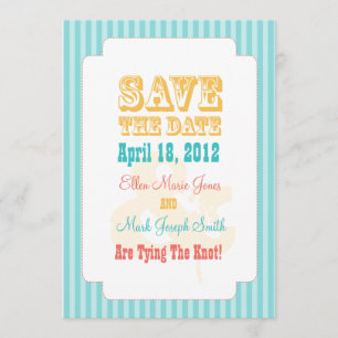 Save The Date Carnaval occidental - sauvez le bleu de date