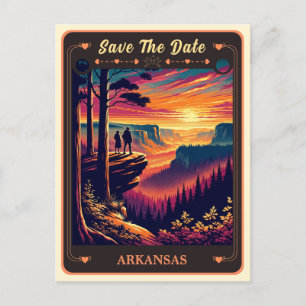 Save the date   Carte postale Invitation Arkansas