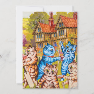 Save The Date Cat Garden Party