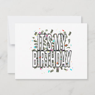 Save The Date C'est mon cadeau d'anniversaire pour les femmes, l