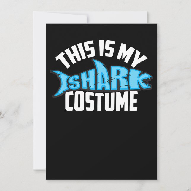 Save The Date C'Est Mon Costume De Requin Sea Creatme (Devant)