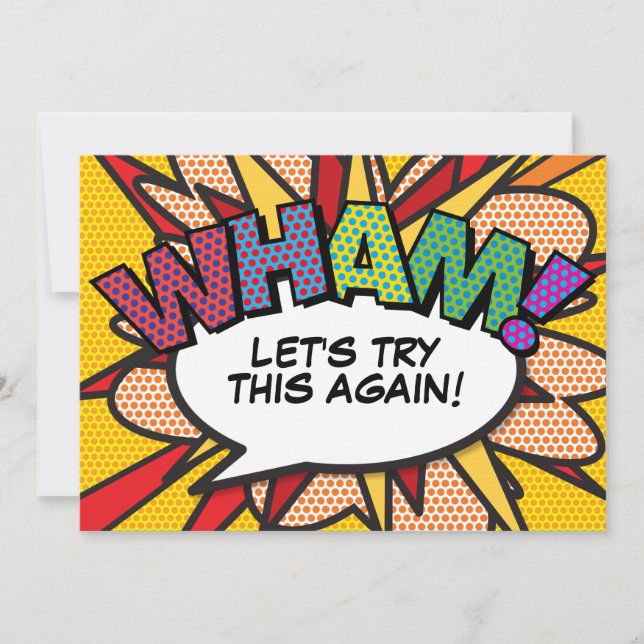 Save The Date Changer la date de la bande dessinée moderne repor (Devant)