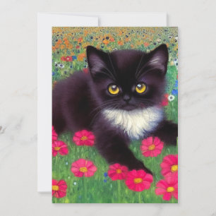 Save The Date Chat Gustav Klimt Tuxedo
