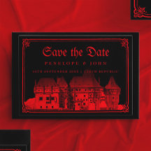 Château gothique de vampire frontière mariage noir