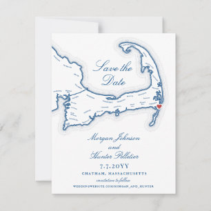 Save The Date Chatham Bars Inn Cape Cod Wedding Enregistrer La D