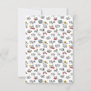 Save The Date Chats amusants, lait et magie.