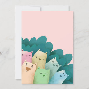 Save The Date Chats Et Amis Amoureux de les chats
