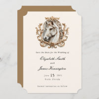 Cheval Cimier équestre Baroque Classic Mariage