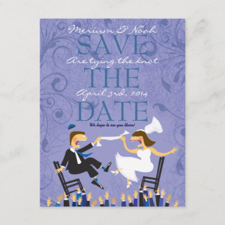 Save The Date Cheval juif Chaire Danse Mariage Enregistrer la da