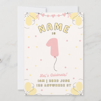 Save The Date Children's birthday