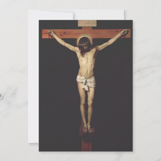 Save The Date Christ en croix de Diego Velazquez  (Devant)