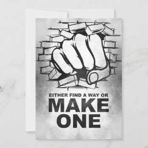 Save The Date Citation De Bonheur Soit Trouver Un Moyen, Soit Fa