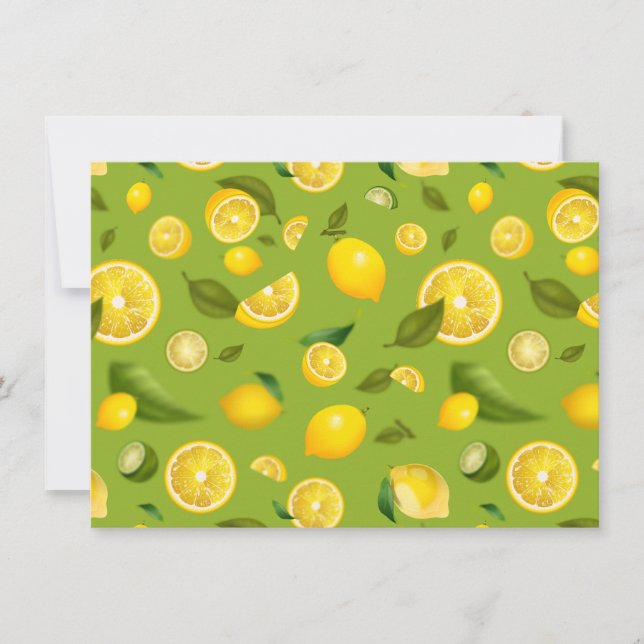 Save The Date Citron Variété 8 (Devant)