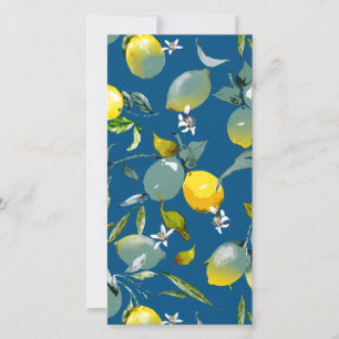 Save The Date citrons aquarelle 29