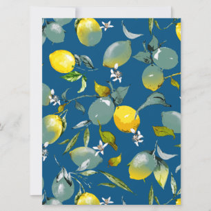 Save The Date citrons aquarelle 29
