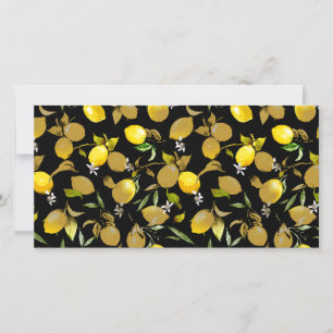Save The Date citrons d'aquarelle 30