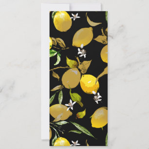 Save The Date citrons d'aquarelle 30