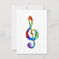 Clé de musique arc-en-ciel